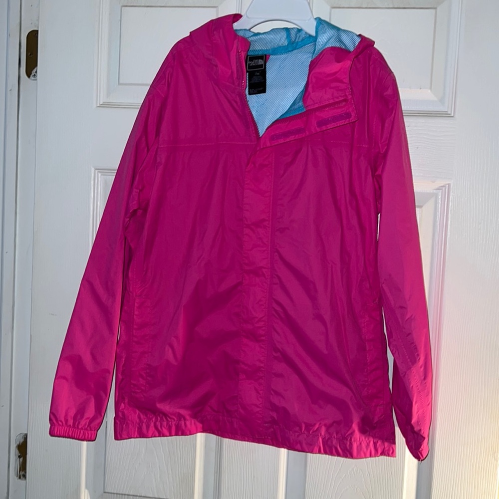 Gently worn and very cute rain jacket